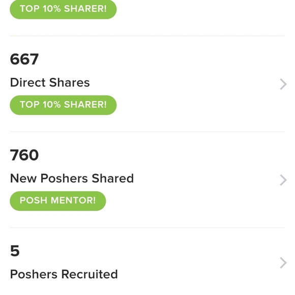 UPDATED POSH STATS. - Picture 2 of 2